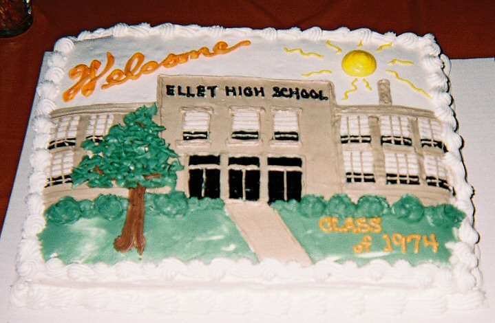 Ellet Class of 1974.... in cake!